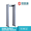 High Adjustable 24 Detection Zones Archway Metal Detectors with High-Brightness LED Indicator